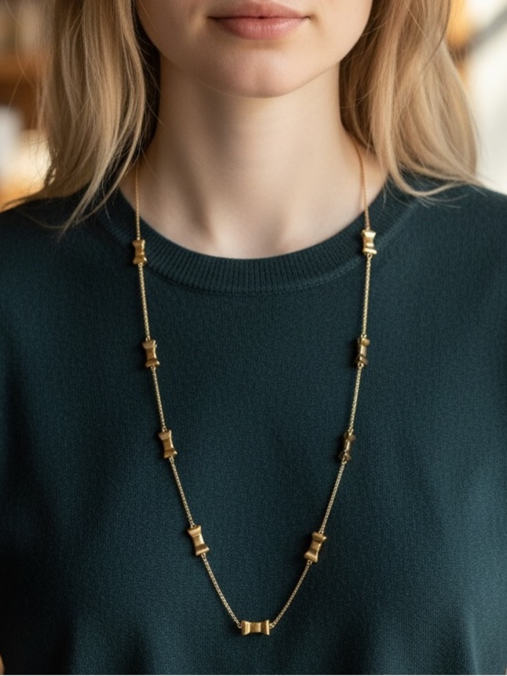 Kate Spade Take a Bow Scatter Necklace